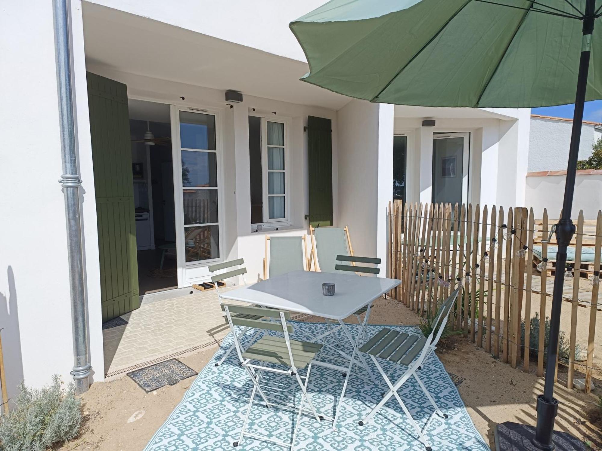 La Plage, T2 Vue Mer Rivedoux-Plage Eksteriør billede