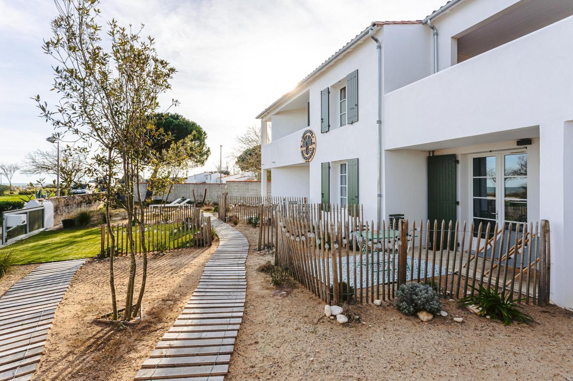 La Plage, T2 Vue Mer Rivedoux-Plage Eksteriør billede